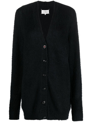 

V-neck knitted cardigan, Maison Margiela V-neck knitted cardigan