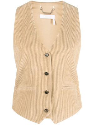

Cotton-corduroy waistcoat, Chloé Cotton-corduroy waistcoat