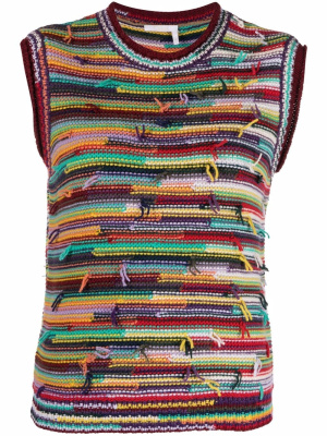 

Cashmere-wool knit top, Chloé Cashmere-wool knit top