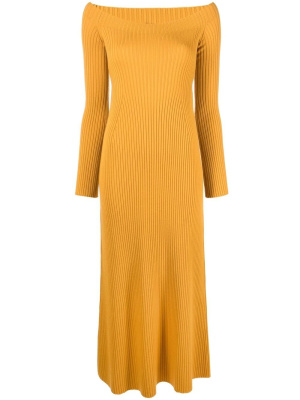 

Ribbed-knit midi dress, Chloé Ribbed-knit midi dress