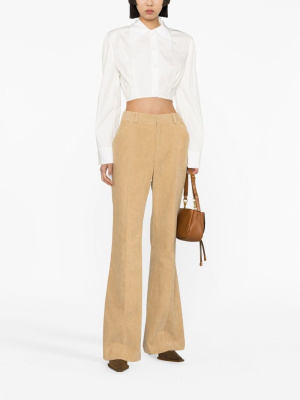 

Corduroy tailored flared trousers, Chloé Corduroy tailored flared trousers