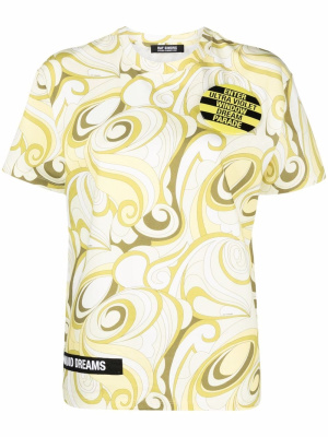 

Abstract-print T-shirt, Raf Simons Abstract-print T-shirt