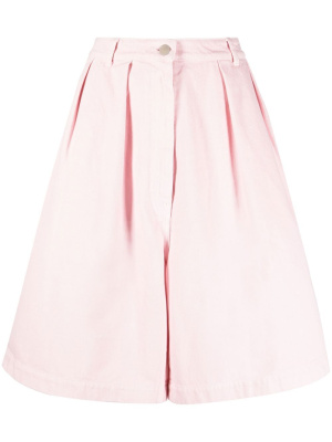 

Pleated denim shorts, Raf Simons Pleated denim shorts