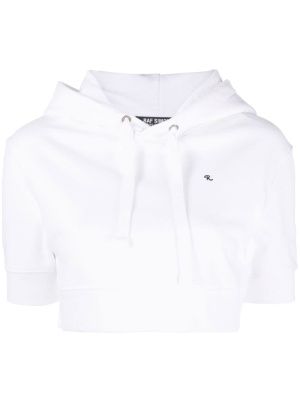 

Short-sleeve cropped hoodie, Raf Simons Short-sleeve cropped hoodie