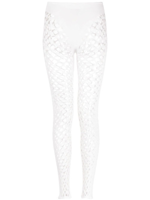 

Perforated mesh leggings, Jean Paul Gaultier Perforated mesh leggings