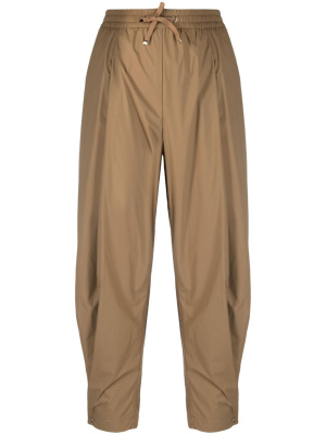 

Drawstring-waistband cropped trousers, Herno Drawstring-waistband cropped trousers
