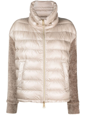 

Panelled puffer jacket, Herno Panelled puffer jacket