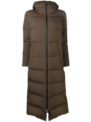 

Long padded hooded coat, Herno Long padded hooded coat