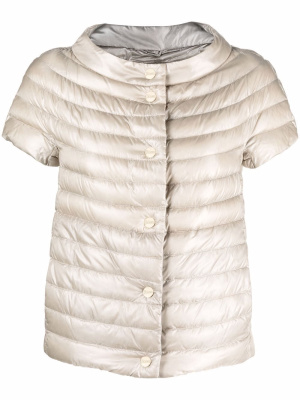 

Padded short-sleeved down jacket, Herno Padded short-sleeved down jacket