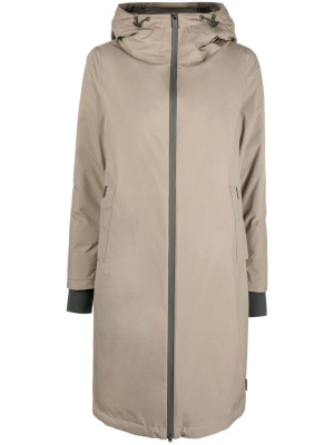 

Down-feather hooded coat, Herno Down-feather hooded coat