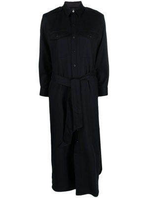 

Belted wool-blend shirtdress, Ralph Lauren RRL Belted wool-blend shirtdress