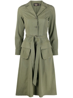 

Brianna cargo-pocket midi dress, Ralph Lauren RRL Brianna cargo-pocket midi dress