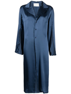 

Notched-collar silk shirt, WOERA Notched-collar silk shirt