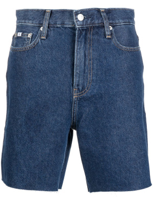 

High-waisted denim shorts, Calvin Klein Jeans High-waisted denim shorts