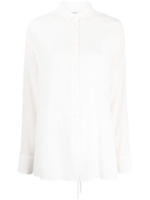 

Long-sleeve tied-waist shirt, Calvin Klein Jeans Long-sleeve tied-waist shirt