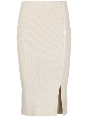 

Button-down knitted midi skirt, Calvin Klein Jeans Button-down knitted midi skirt