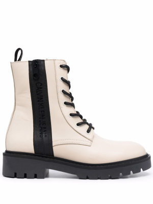 

Combat lace-up boots, Calvin Klein Jeans Combat lace-up boots