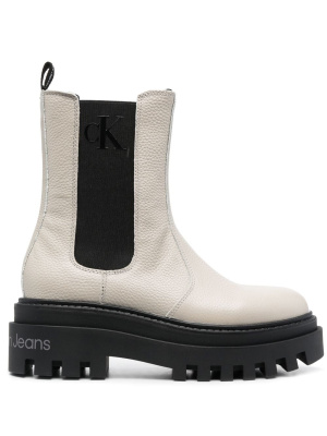 

Platform lug-sole chelsea boots, Calvin Klein Jeans Platform lug-sole chelsea boots