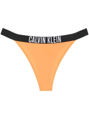 

Logo-waistband detail bikini bottoms, Calvin Klein Logo-waistband detail bikini bottoms