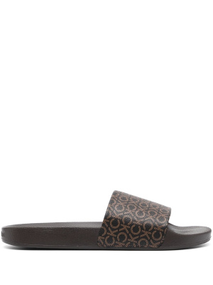 

Logo-print slides, Calvin Klein Logo-print slides