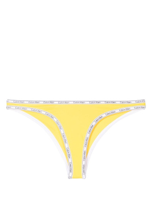 

Logo-print strap bikini bottoms, Calvin Klein Logo-print strap bikini bottoms