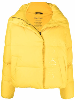 

Quilted-finish puffer jacket, Calvin Klein Quilted-finish puffer jacket