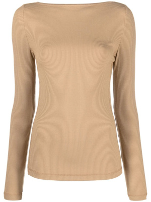 

Long-sleeve knit top, Calvin Klein Long-sleeve knit top