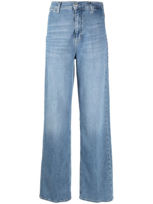 

High-rise wide-leg jeans, Calvin Klein High-rise wide-leg jeans