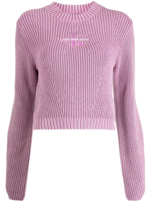 

Logo-detail knit jumper, Calvin Klein Logo-detail knit jumper
