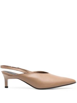 

Kitten-heel slingback pumps, Calvin Klein Kitten-heel slingback pumps
