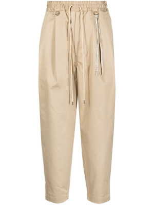

Drawstring tapered-leg trousers, Mastermind World Drawstring tapered-leg trousers