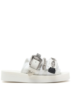 

X Toga stud-embellished sandals, Suicoke X Toga stud-embellished sandals