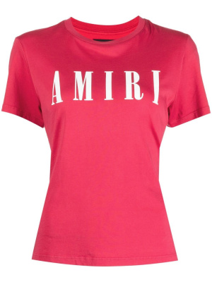 

Logo-print short-sleeved T-shirt, AMIRI Logo-print short-sleeved T-shirt