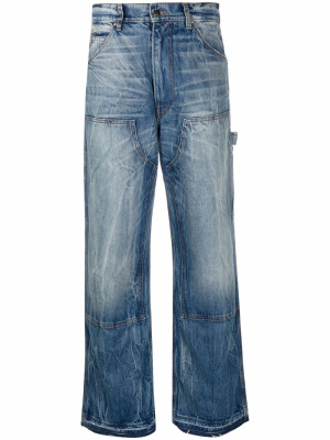 

Bleached-wash jeans, AMIRI Bleached-wash jeans