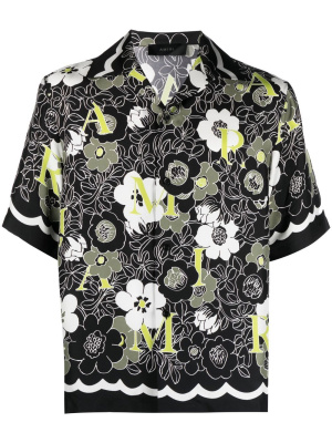 

Floral-print short-sleeved shirt, AMIRI Floral-print short-sleeved shirt