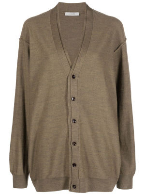 

Wool-blend V-neck cardigan, Lemaire Wool-blend V-neck cardigan