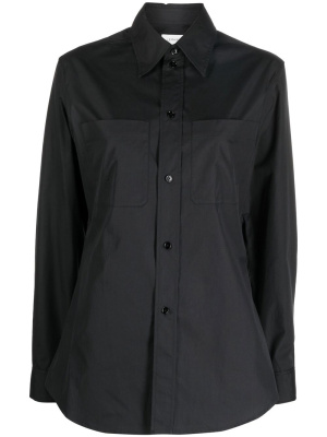 

Button-front fitted shirt, Lemaire Button-front fitted shirt