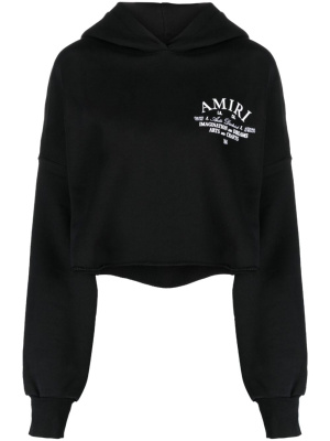 

Arts District logo-print cropped hoodie, AMIRI Arts District logo-print cropped hoodie