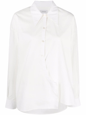 

Wrap-front long-sleeve shirt, Lemaire Wrap-front long-sleeve shirt