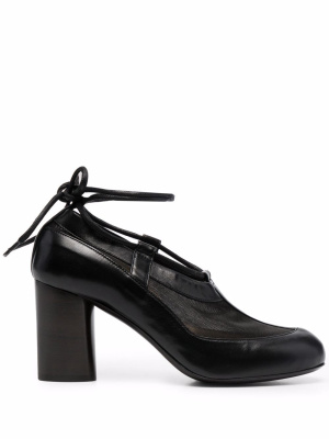 

Mesh-panelled 80mm pumps, Lemaire Mesh-panelled 80mm pumps