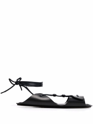 

Tie-fastening open-toe sandals, Lemaire Tie-fastening open-toe sandals
