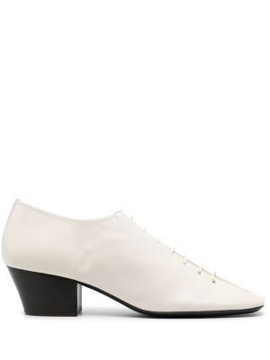 

Heeled leather derby shoes, Lemaire Heeled leather derby shoes
