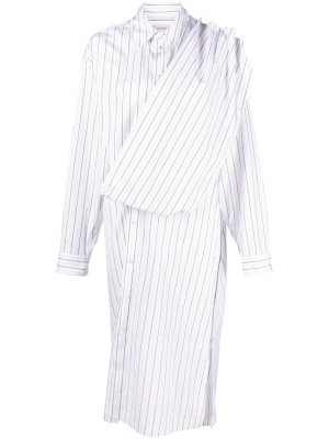 

Playful striped shirt dress, Lemaire Playful striped shirt dress