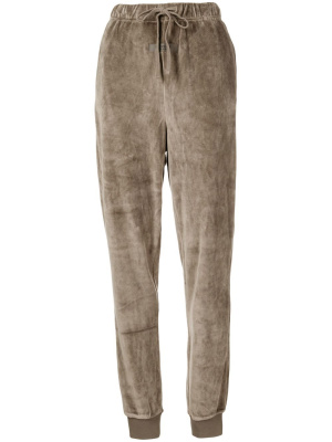 

Velvet-effect track pants, FEAR OF GOD ESSENTIALS Velvet-effect track pants