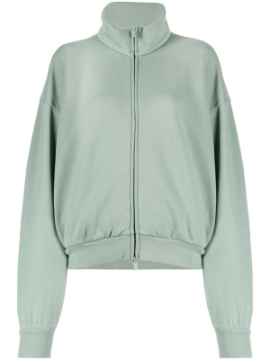 

Fullzip cotton-blend jacket, FEAR OF GOD ESSENTIALS Fullzip cotton-blend jacket