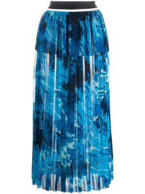 

Green landscape skirt, Victoria Victoria Beckham Green landscape skirt