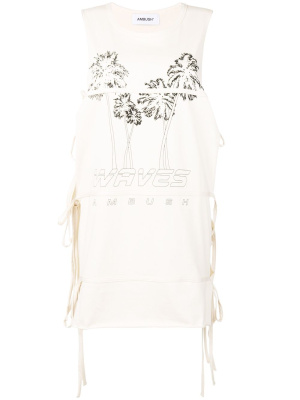 

Sleeveless tie T-shirt, AMBUSH Sleeveless tie T-shirt