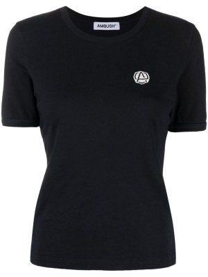 

Logo patch crew-neck T-shirt, AMBUSH Logo patch crew-neck T-shirt