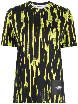 

Graphic-print crew-neck T-shirt, AMBUSH Graphic-print crew-neck T-shirt
