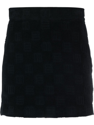 

Monogram-debossed mini skirt, AMBUSH Monogram-debossed mini skirt